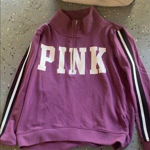 Pink Victoria Secret Pullover Purple White Small